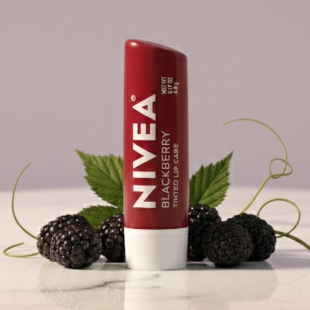 Nivea Lips Balm Strawberry Shine 4.8G - Image 3