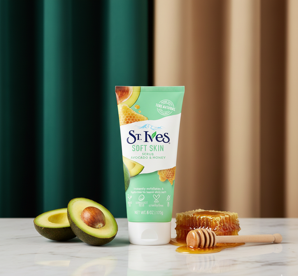 St. Ives - Face Scrub Soft Skin Avocado & Honey