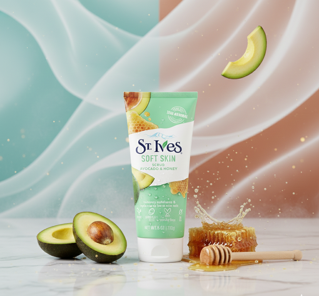 St. Ives - Face Scrub Soft Skin Avocado & Honey - Image 2