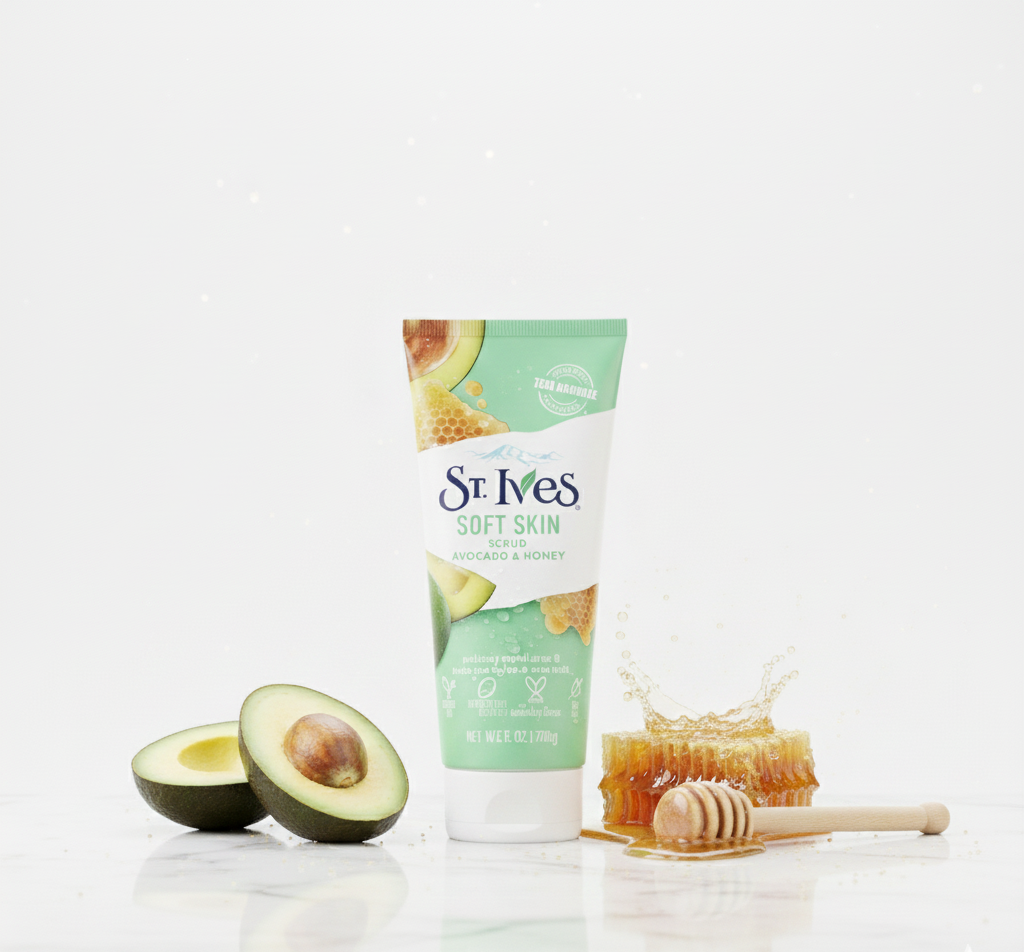 St. Ives - Face Scrub Soft Skin Avocado & Honey - Image 3