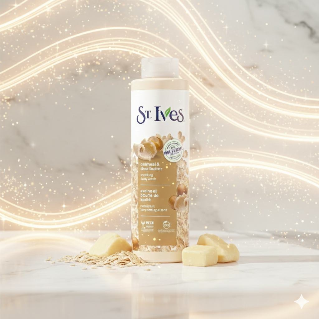 St. Ives - Body Wash Oatmeal & Shea Butter 22Oz/650Ml - Image 2