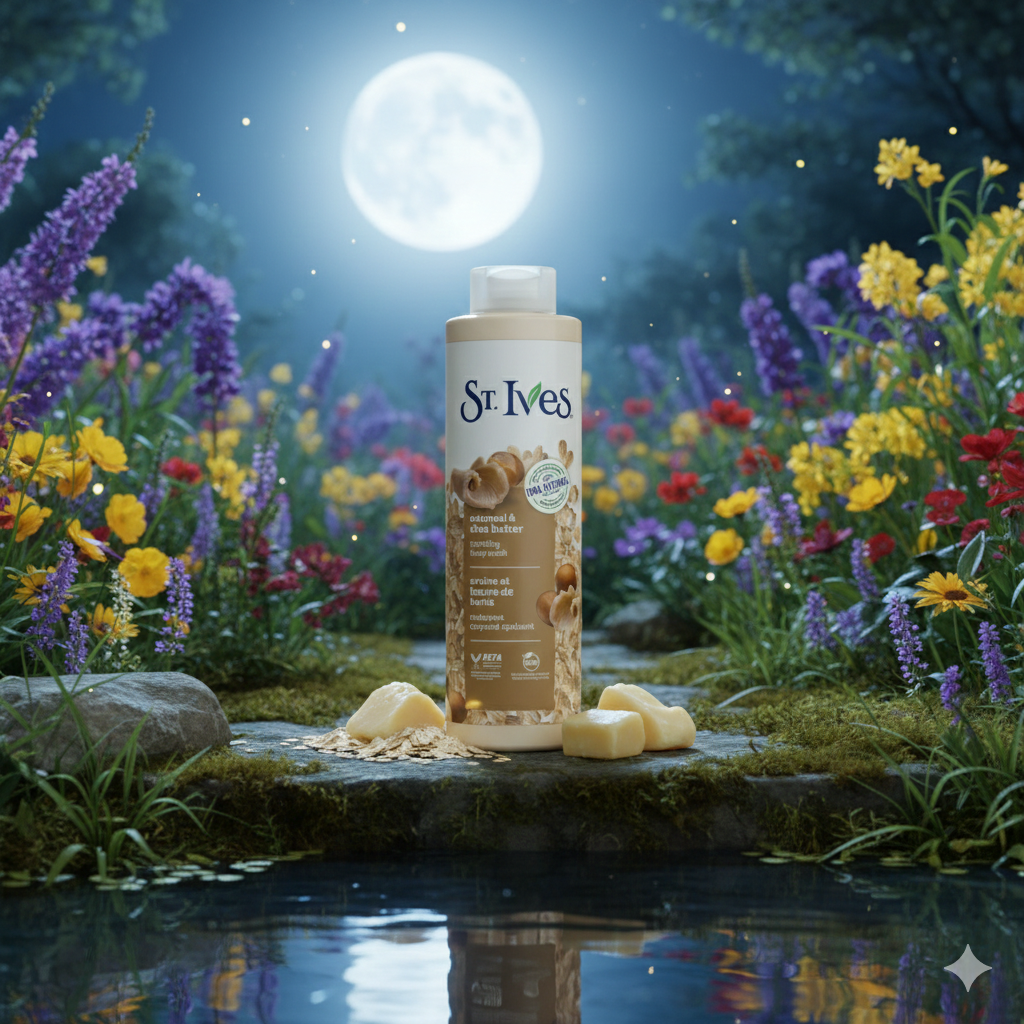 St. Ives - Body Wash Oatmeal & Shea Butter 22Oz/650Ml - Image 3