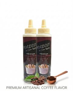 Coffee  ice cream topping