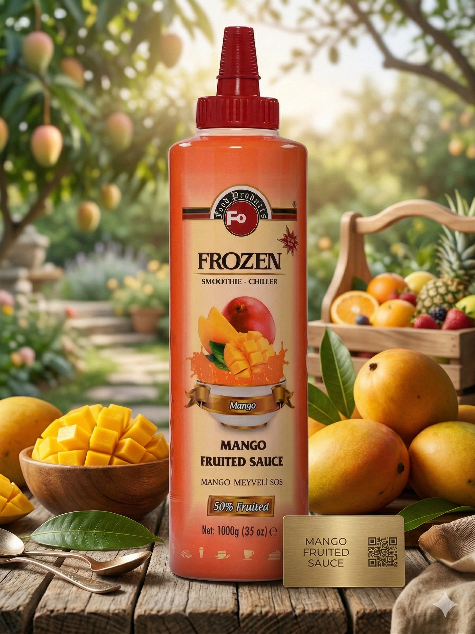 FO Mango Fruited Turkish Imported Sauce 1000g - Image 3